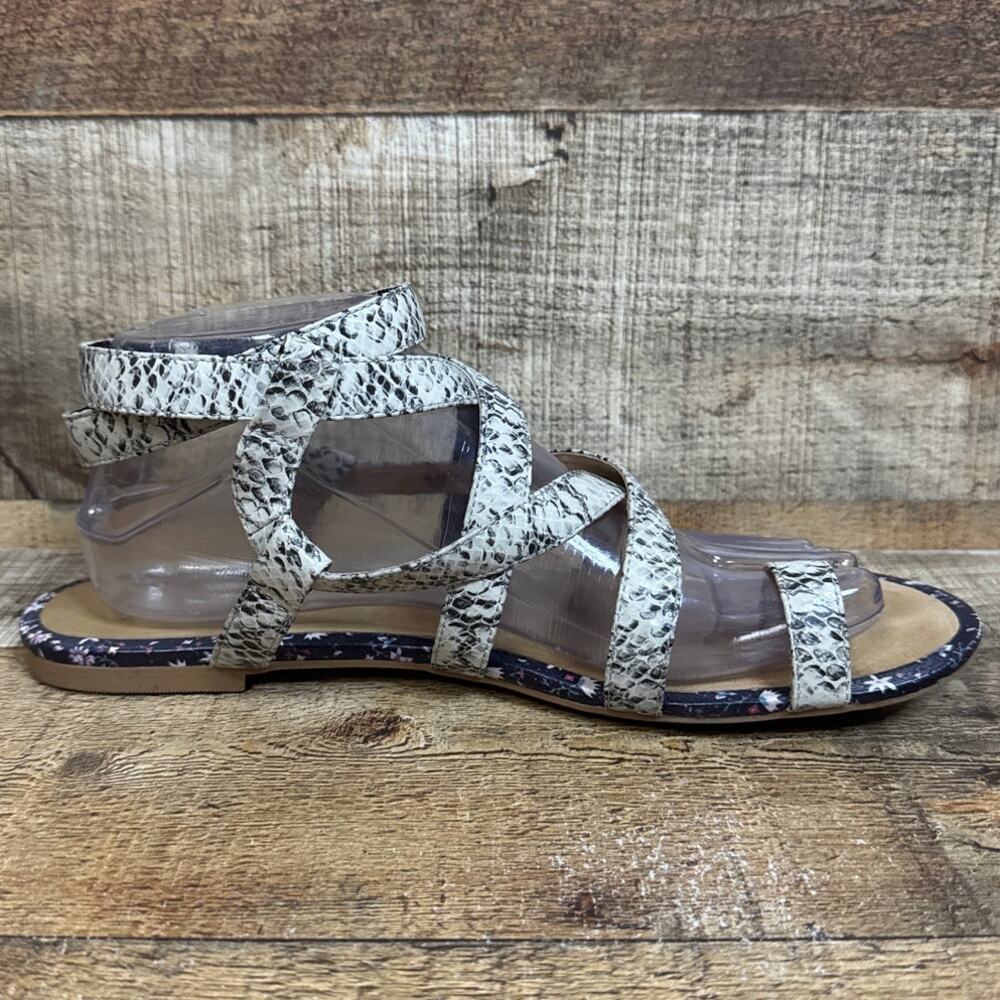 Cabi 6002 Athena Gladiator Sandals Python Snake L… - image 3